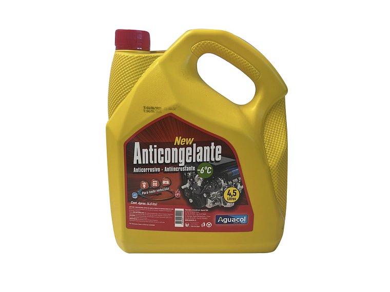 Bidon New Anticongelante -6//4.5Lts Oferta **LLEVA 2 O MÁS UNIDADES Y OBTÉN TU DESCUENTO EN EL CARRITO DE COMPRAS**   1