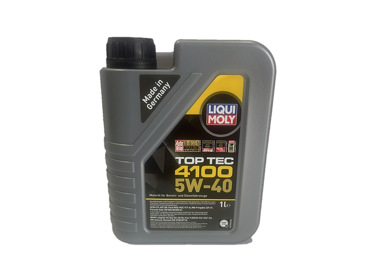 Aceite Motor Liqui Moly 5W40 Top Tec 4100 1 Litro 1