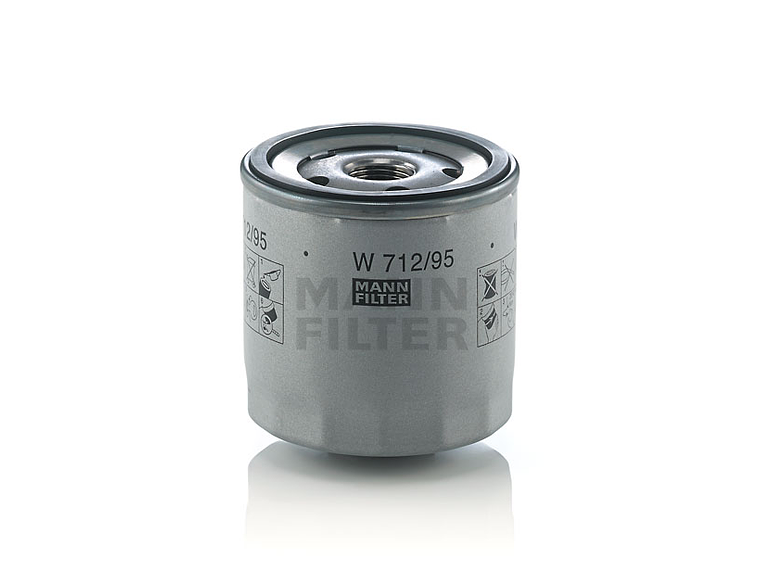  Filtro De Aceite W712/95 Marca Mann 1