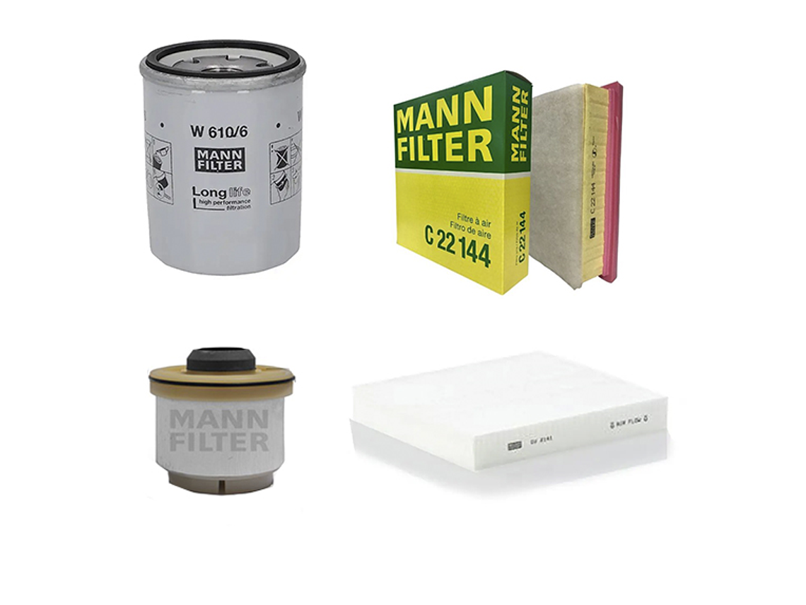 Kit De Filtros  Mantencion  Mitsubishi L200 2.4 1