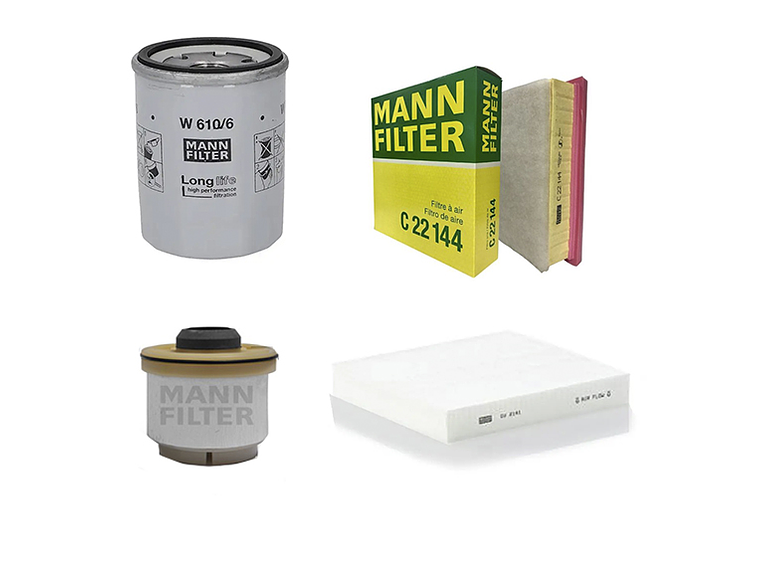 Kit De Filtros  Mantencion  Mitsubishi L200 2.4 1