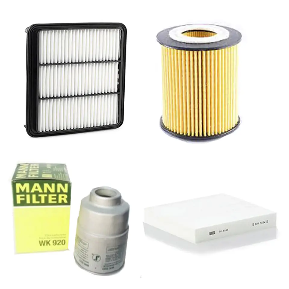 Kit De Filtros Mantencion Motor Mitsubishi L200 2.5 1