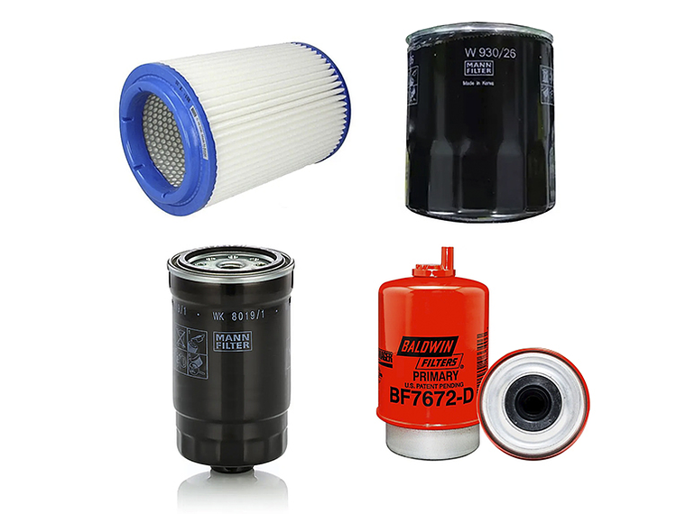 Kit De Filtros Mantencion Kia Frontier 2.5 (2019-2022) 1