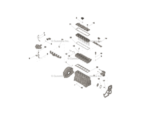Kit Empaquetadura Superior 5579029-00 Cummins