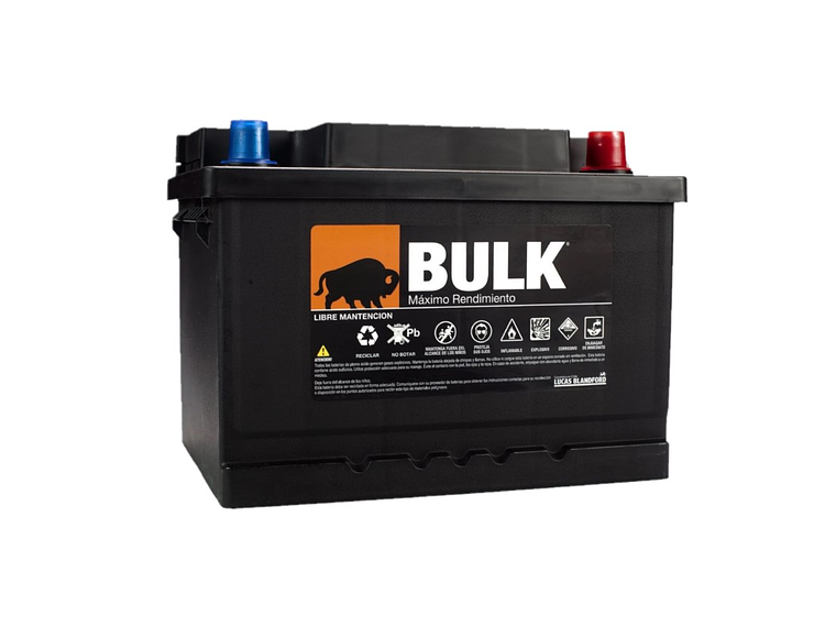 Bateria 55 Amp Bulk  Borne Positivo Derecho 1