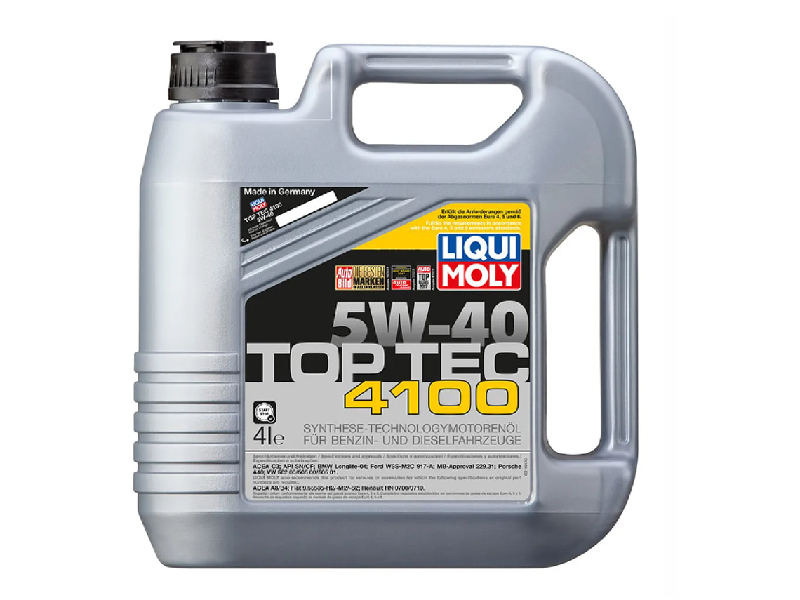 Top Tec 4100 5W-40 / 4 litros **LLEVA 2 O MÁS UNIDADES Y OBTÉN TU DESCUENTO EN EL CARRITO DE COMPRAS**   1