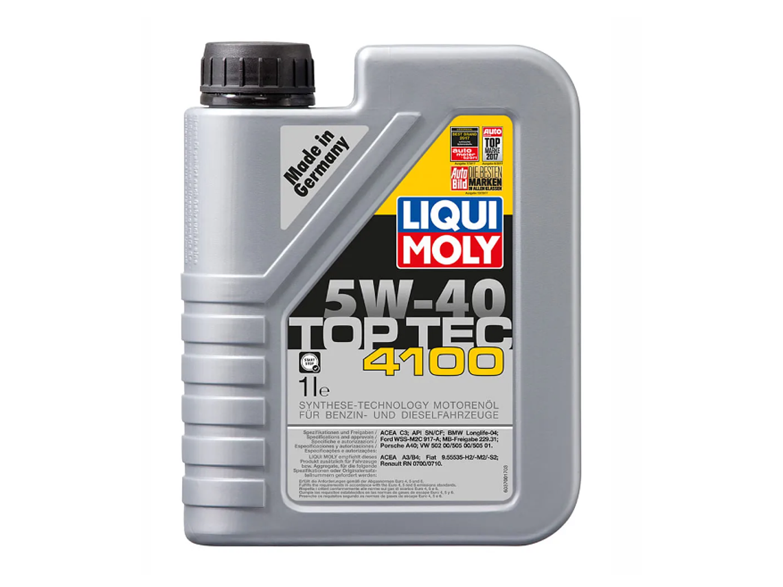 Top Tec 4100 5W-40 /1 litro **LLEVA 2 O MÁS UNIDADES Y OBTÉN TU DESCUENTO EN EL CARRITO DE COMPRAS**   1