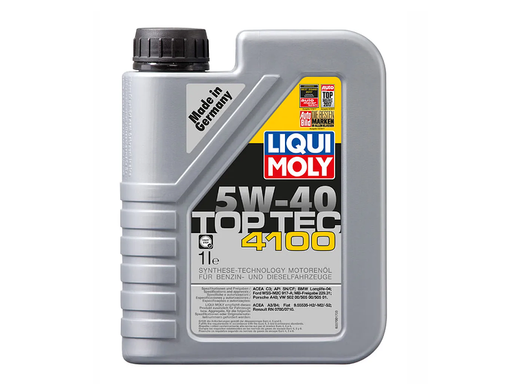 Top Tec 4100 5W-40 /1 litro **LLEVA 2 O MÁS UNIDADES Y OBTÉN TU DESCUENTO EN EL CARRITO DE COMPRAS**   1