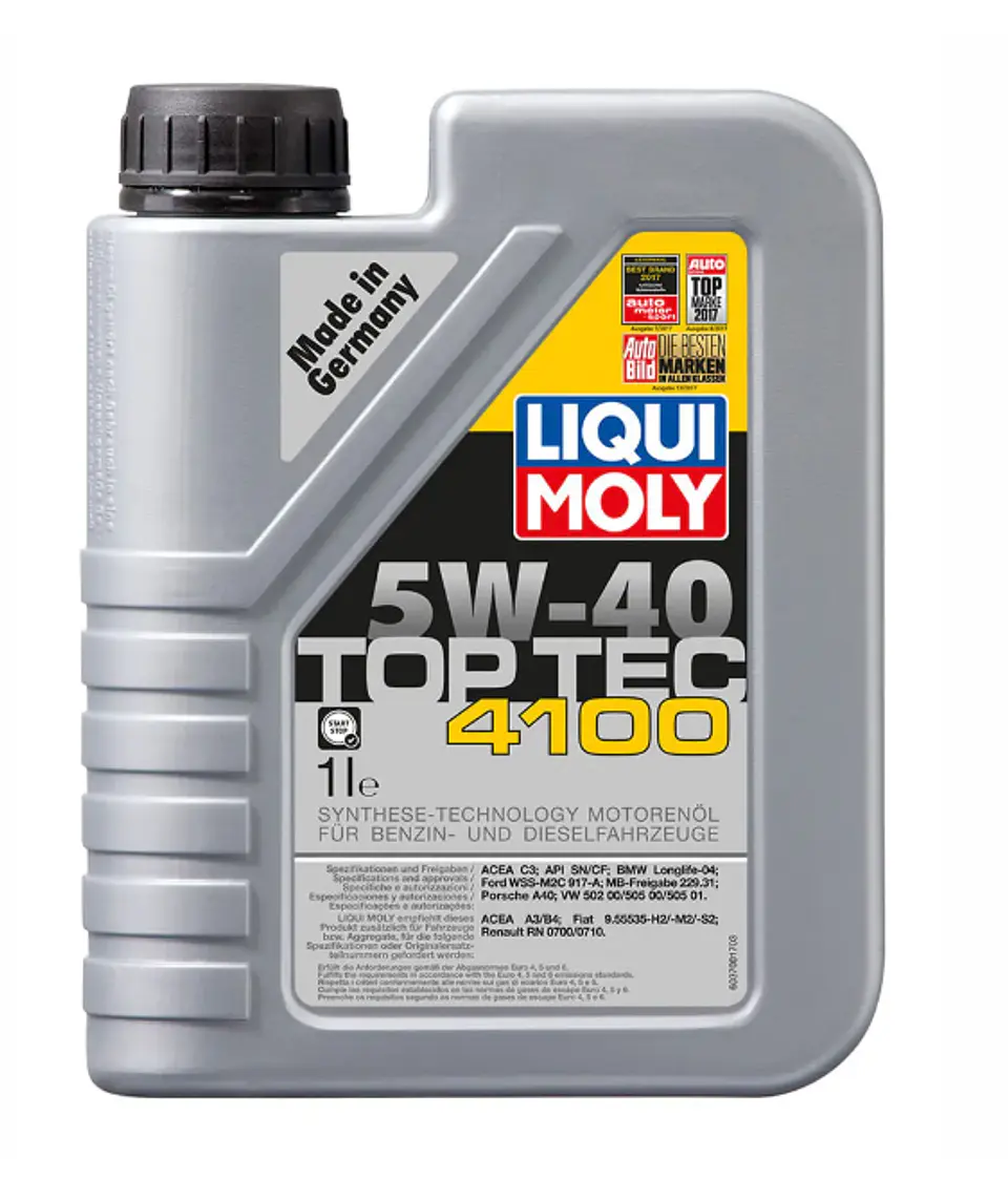 Top Tec 4100 5W-40 /1 litro **LLEVA 2 O MµS UNIDADES Y OBTN TU DESCUENTO EN EL CARRITO DE COMPRAS**   1