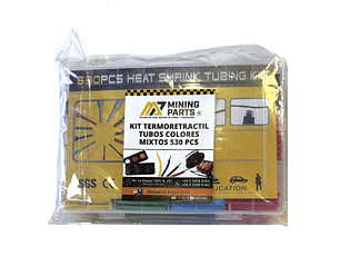 TUBOS TERMORETRACTIL COLORES MIXTOS 530 PZ