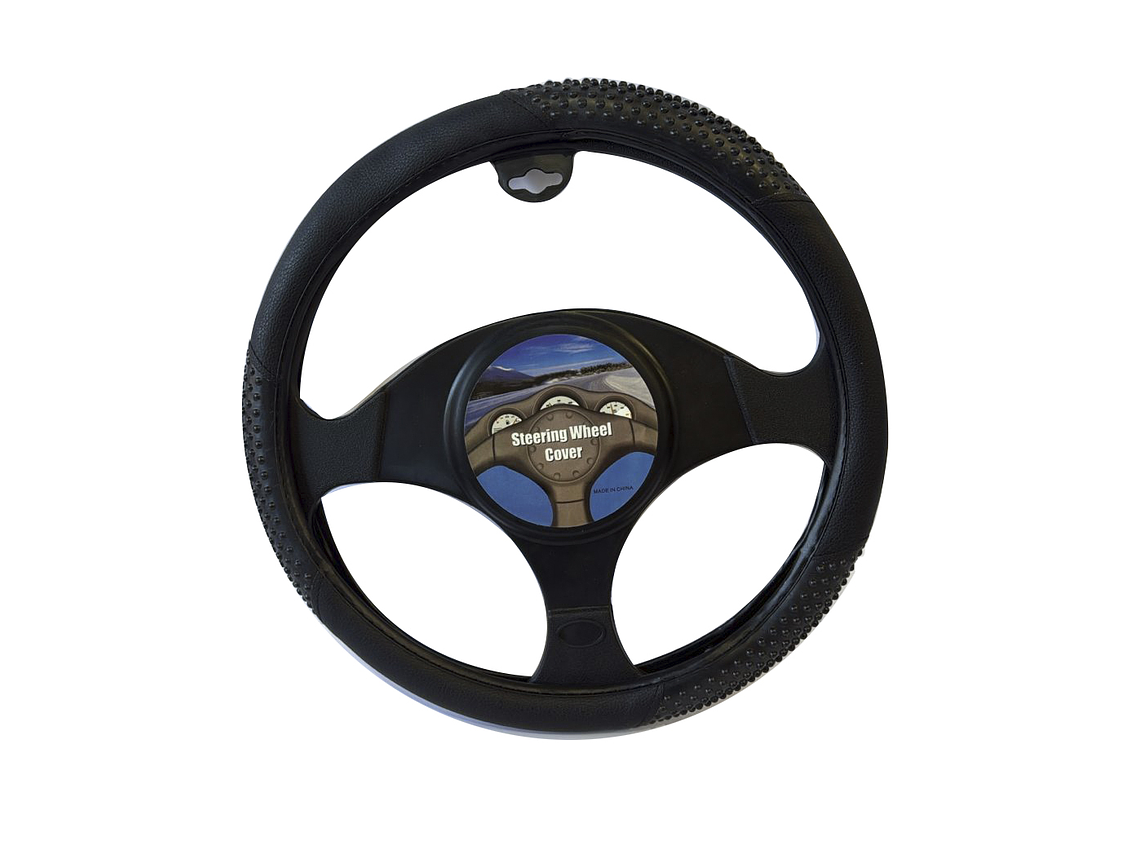 CUBRE VOLANTE NEGRO 1