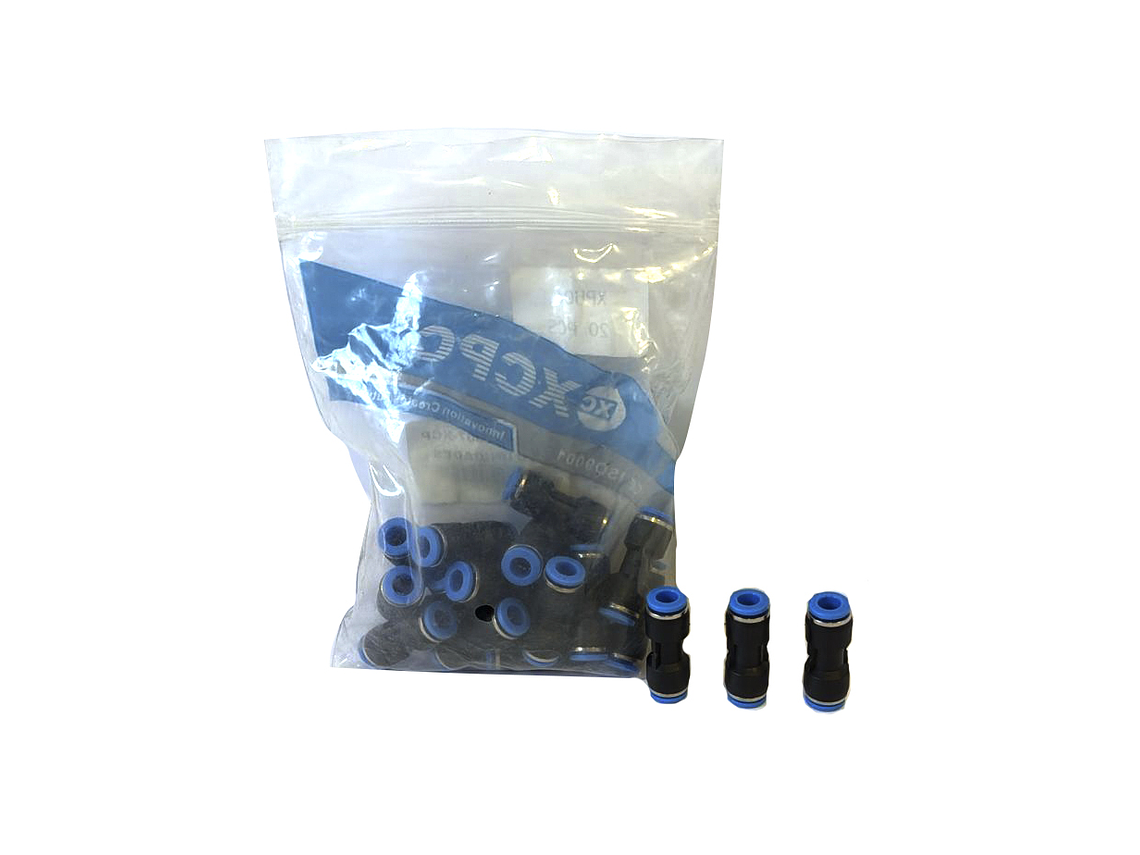 UNION RAPIDA RECTA 4 MM ( BOLSA 10 UN) 1