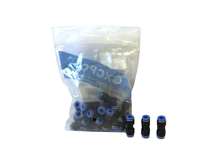 UNION RAPIDA RECTA 4 MM ( BOLSA 10 UN) 1