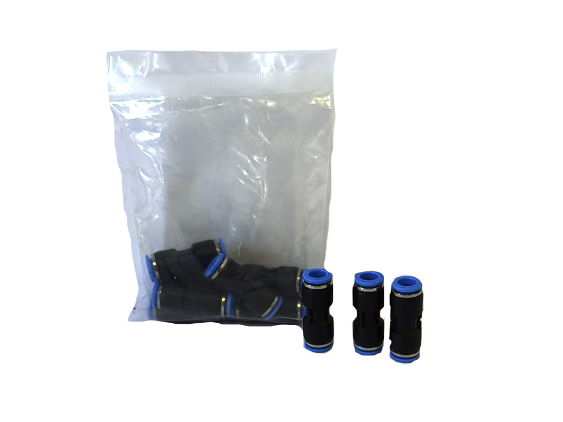 UNION RAPIDA RECTA 6 MM ( BOLSA 10 UN) 1