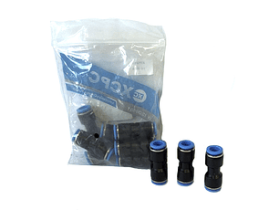 UNION RAPIDA RECTA 8 MM ( BOLSA 10 UN)