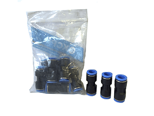 UNION RAPIDA RECTA 10 MM ( BOLSA 10 UN)