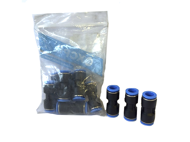 UNION RAPIDA RECTA 10 MM ( BOLSA 10 UN) 1