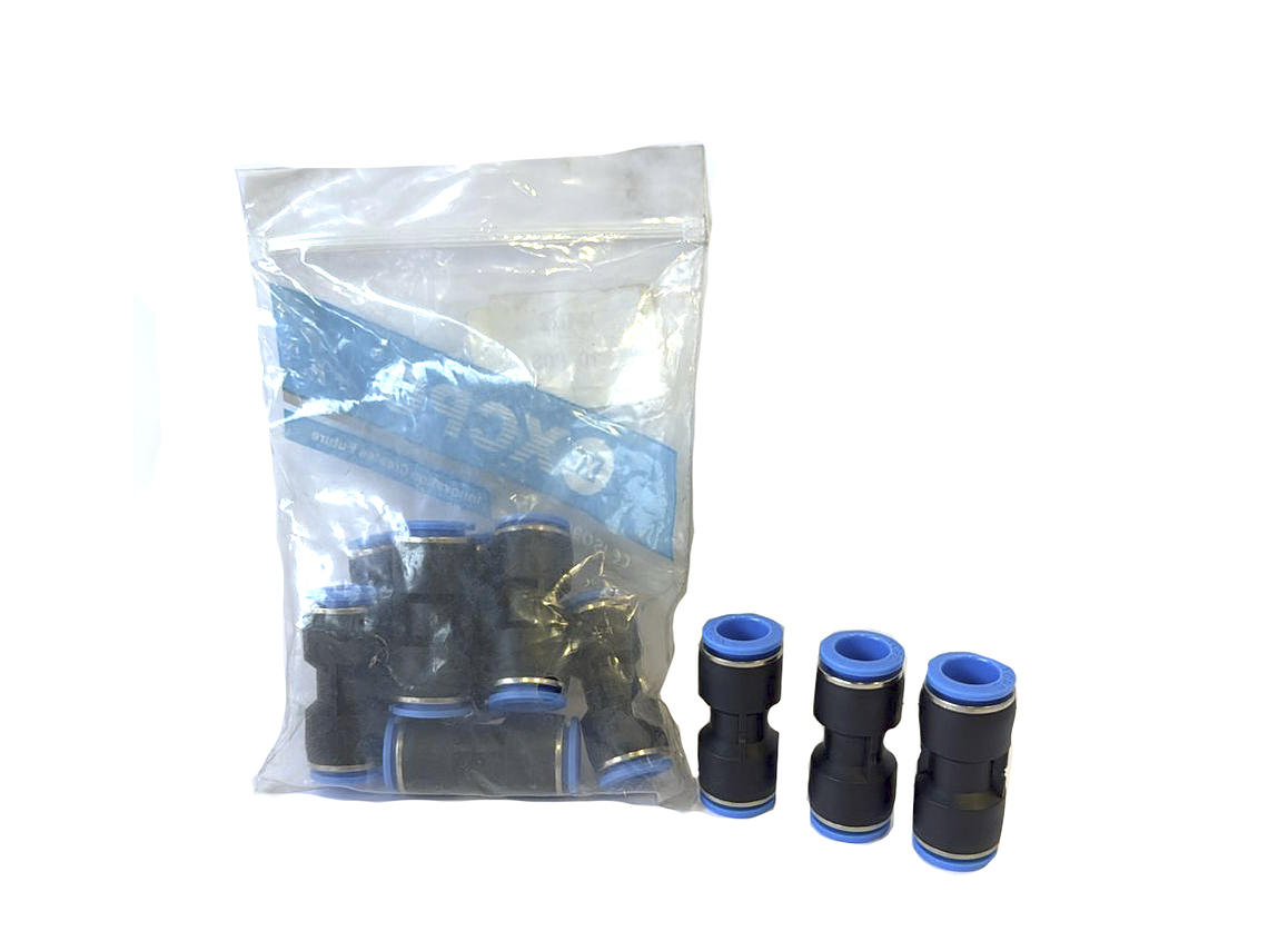 UNION RAPIDA RECTA 12 MM ( BOLSA 10 UN) 1