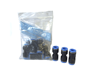 UNION RAPIDA RECTA 12 MM ( BOLSA 10 UN)