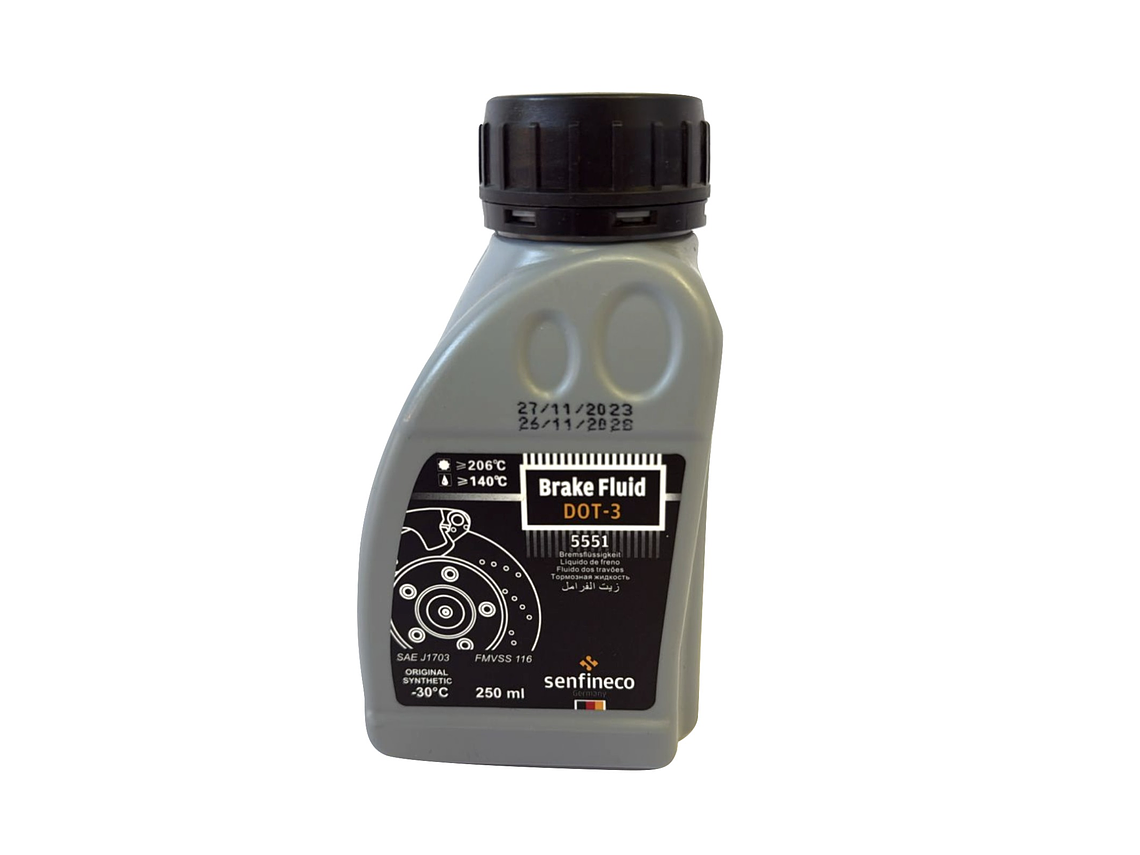  LIQUIDO DE FRENO DOT3 250 ML SENFINECO 1