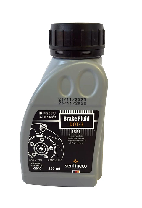  LIQUIDO DE FRENO DOT3 250 ML SENFINECO