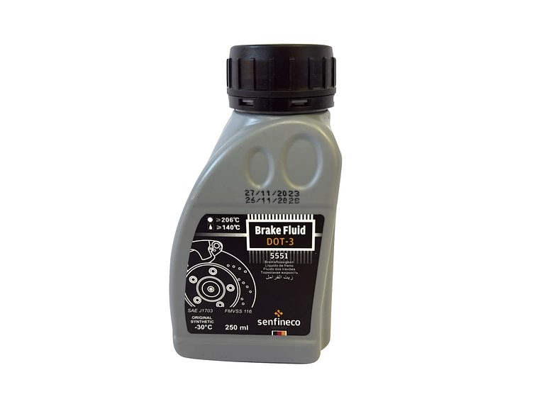  LIQUIDO DE FRENO DOT3 250 ML SENFINECO 1
