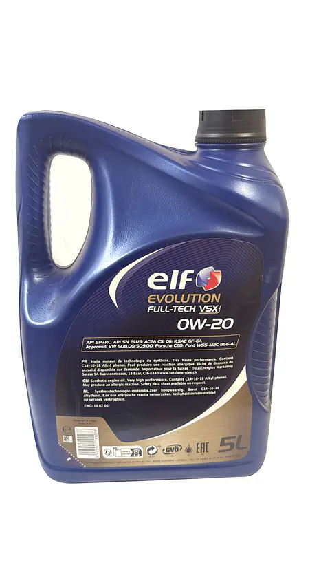 0W20      ELF 5 LITROS 