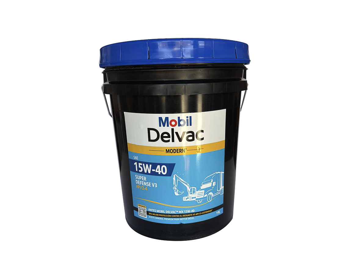 15W40 Aceite Motor Delvac Mx 19Lt Mobil  1