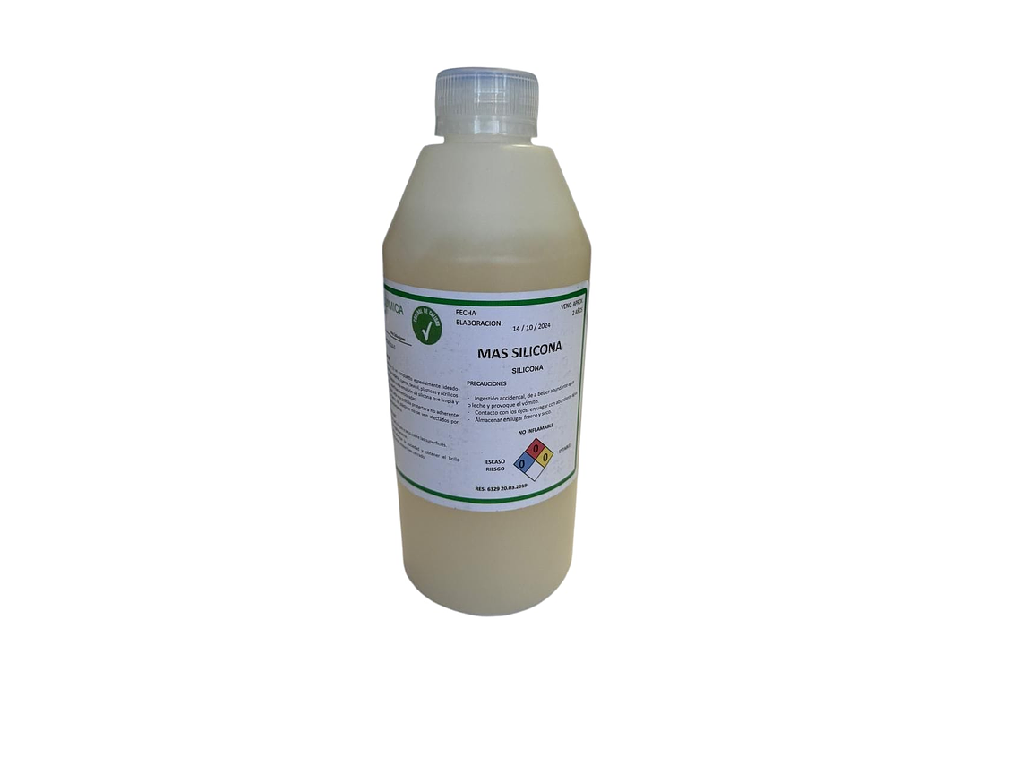 Silicona 1 Ltrs Mas Quimica 1