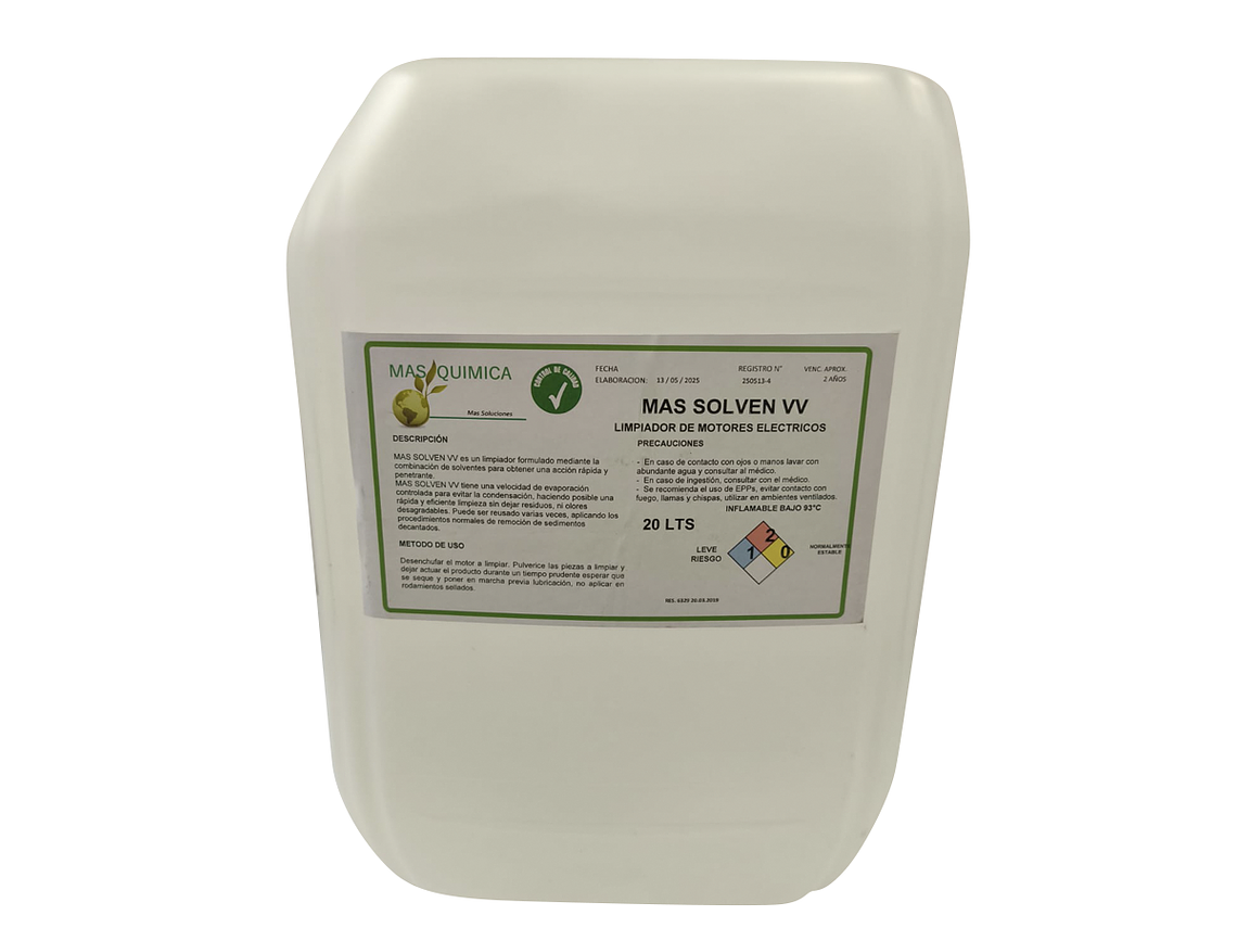 MASSOLVENVV20LTS      SOLVENTE 1