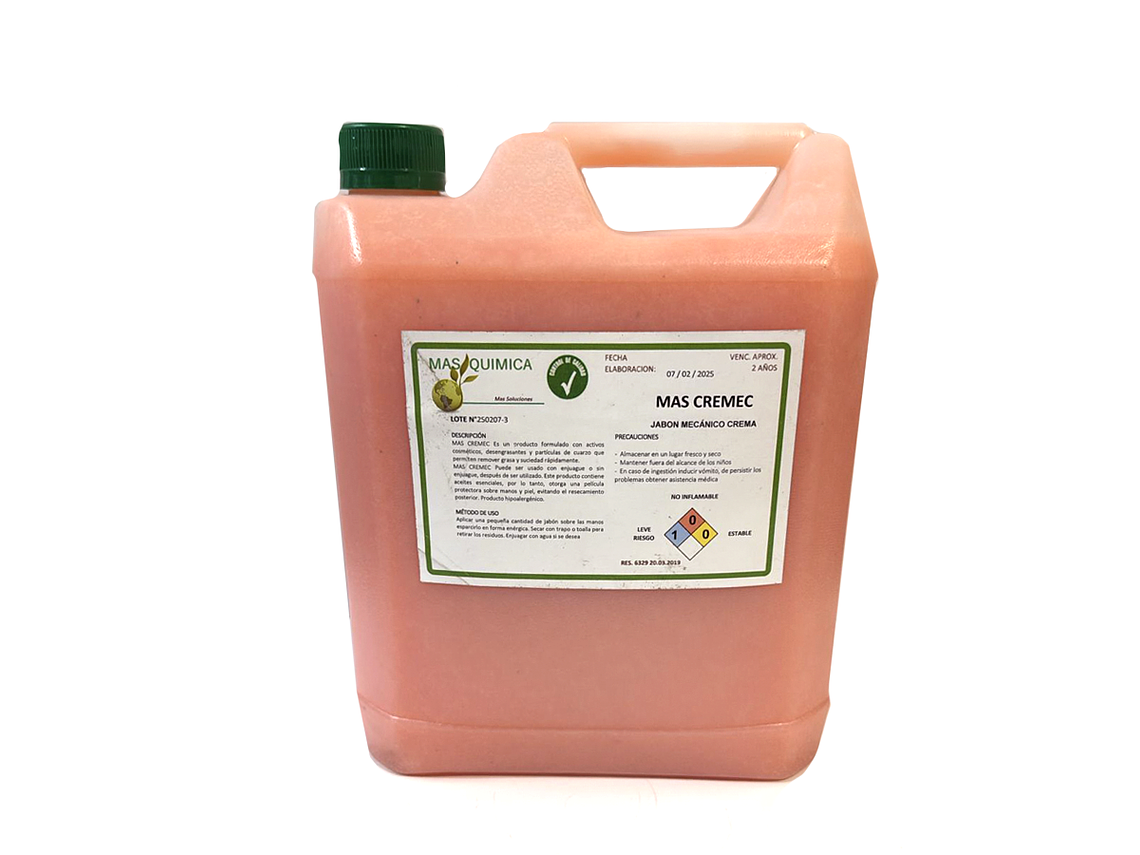 MAS CREMEC      BIDON 5 LITROS  1