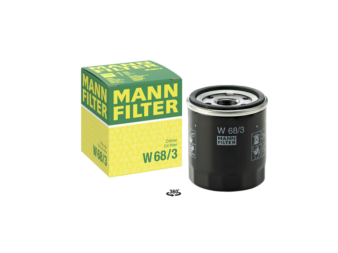 W68/3      FILTRO ACEITE SELLADO LONG LIFE 1
