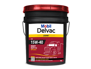 15W40 Aceite Motor  Delvac Super 1200 F2 19Lt Mobil 