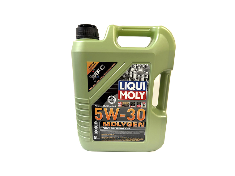 9952      MOLYGEN 5W30 5 LITROS **LLEVA 2 O MÁS UNIDADES Y OBTÉN TU DESCUENTO EN EL CARRITO DE COMPRAS**   1