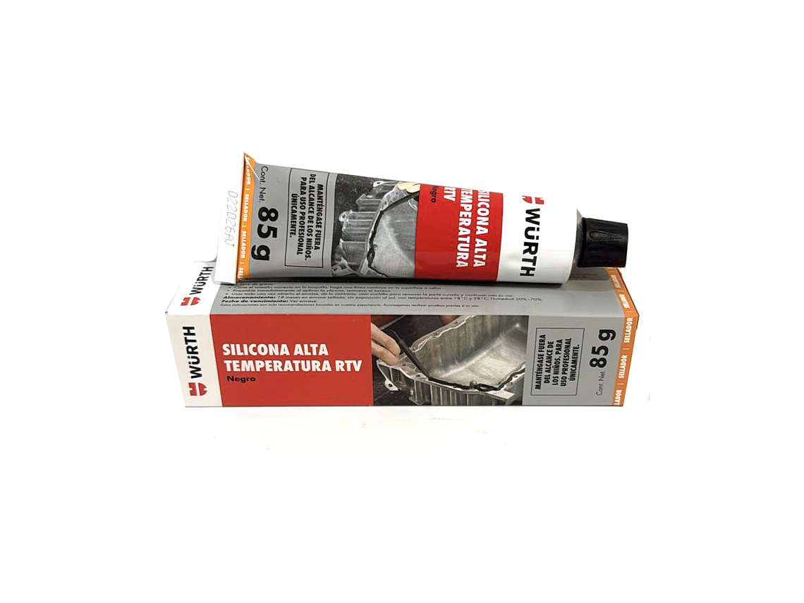 RTV/NEGRO    SILICONA ALTA TEMPERATURA 1