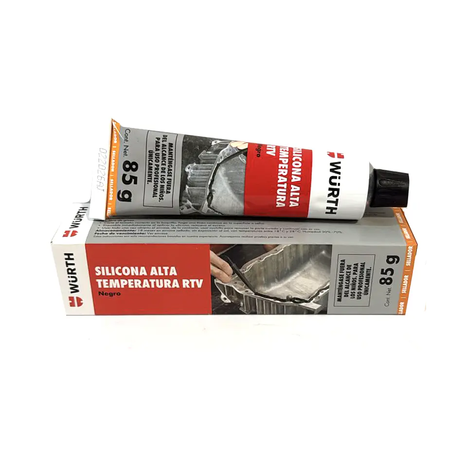 RTV/NEGRO    SILICONA ALTA TEMPERATURA 1