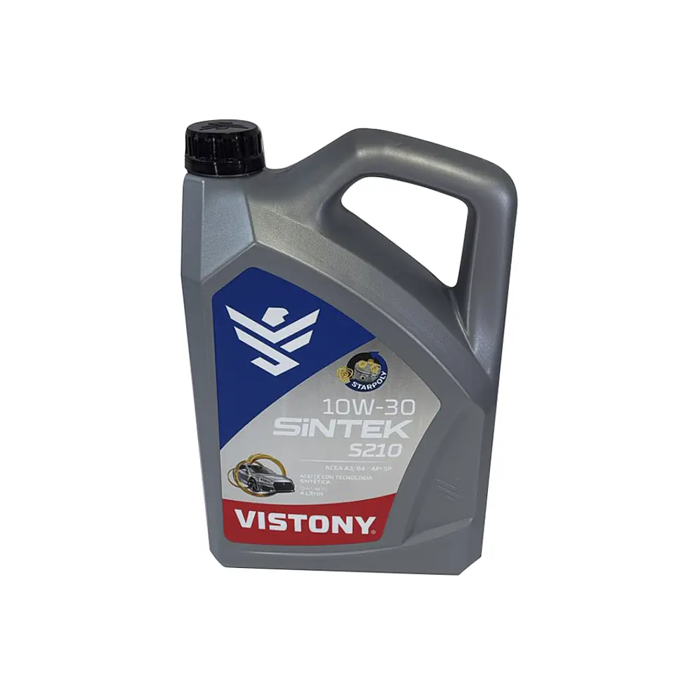 ACEITE SINTEK OIL S210 SAE 10W30 ACEA A3/A4 VISTONY **LLEVA 2 O MÁS UNIDADES Y OBTÉN TU DESCUENTO EN EL CARRITO DE COMPRAS**   1