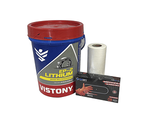 Grasa EP2 Lithium 16kg + accesorios