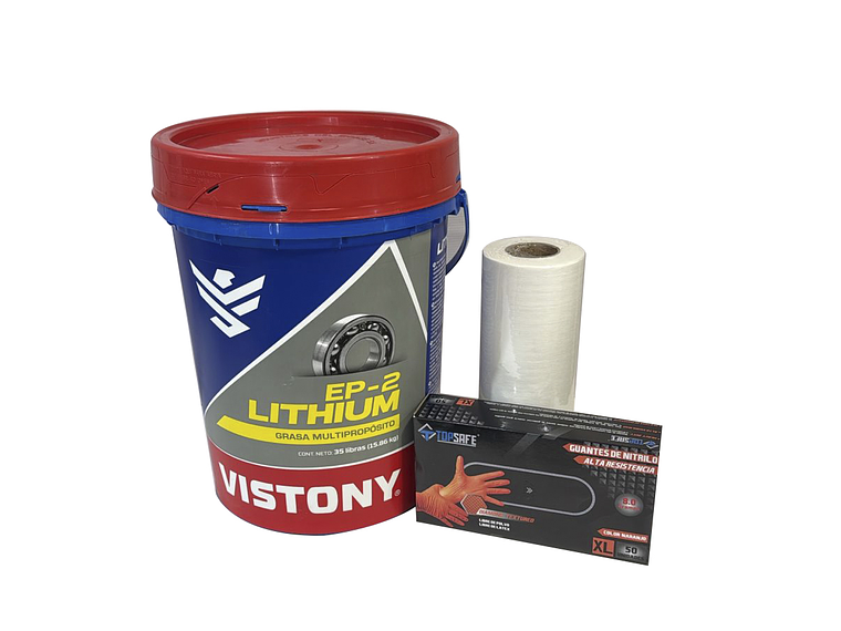 Grasa EP2 Lithium 16kg + accesorios 1