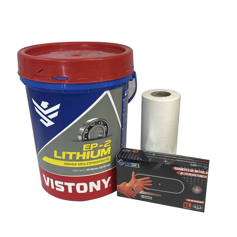 Grasa EP2 Lithium 16kg + accesorios 1