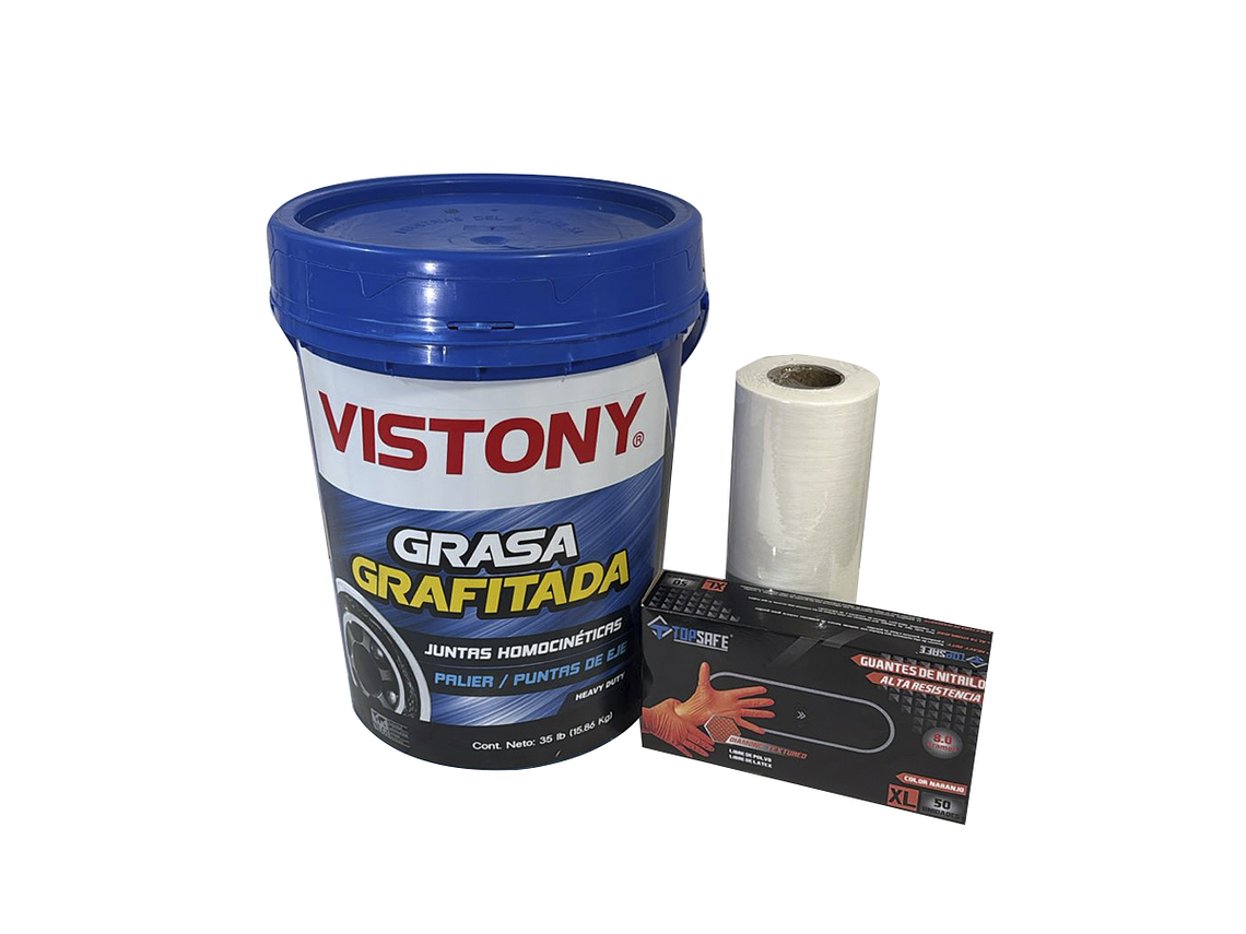 Grasa Grafitada Palieres 16kg + accesorios 1