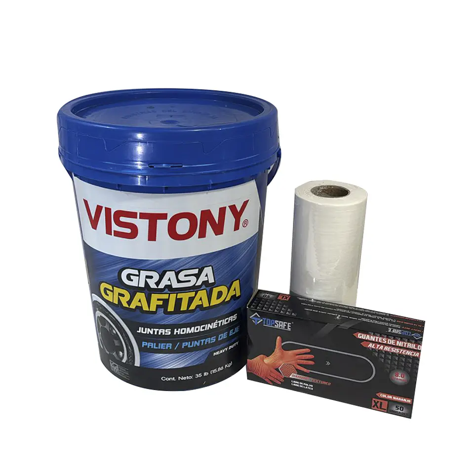 Grasa Grafitada Palieres 16kg + accesorios 1