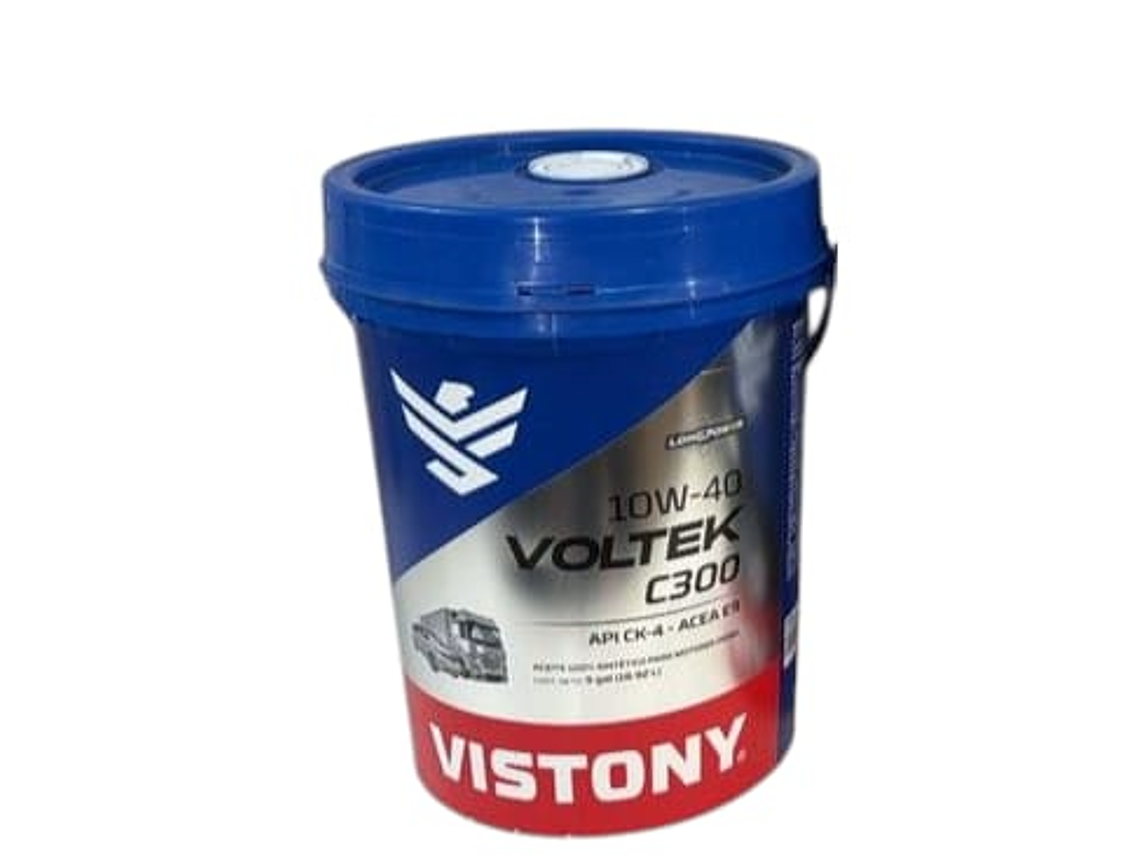 1000964   BALDE VOLTEK C300 10W40 CK-4 100% 19 litros SINTETICO  **LLEVA 2 O MÁS UNIDADES Y OBTÉN TU DESCUENTO EN EL CARRITO DE COMPRAS** 1