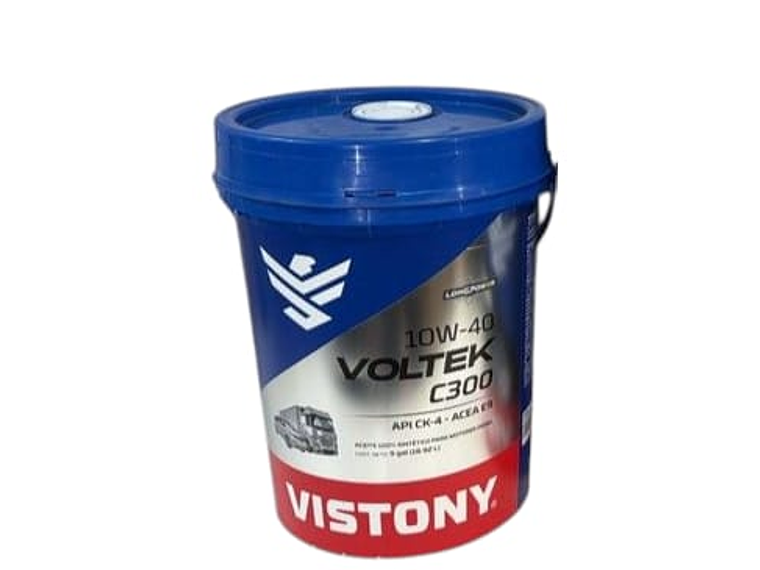 1000964   BALDE VOLTEK C300 10W40 CK-4 100% 19 litros SINTETICO  **LLEVA 2 O MÁS UNIDADES Y OBTÉN TU DESCUENTO EN EL CARRITO DE COMPRAS** 1