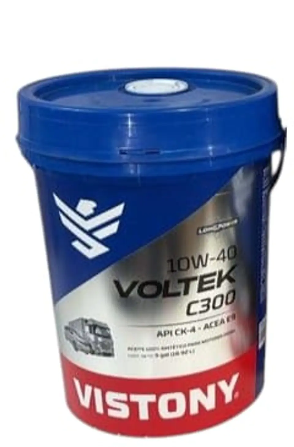 1000964   BALDE VOLTEK C300 10W40 CK-4 100% 19 litros SINTETICO  **LLEVA 2 O MÁS UNIDADES Y OBTÉN TU DESCUENTO EN EL CARRITO DE COMPRAS** 1