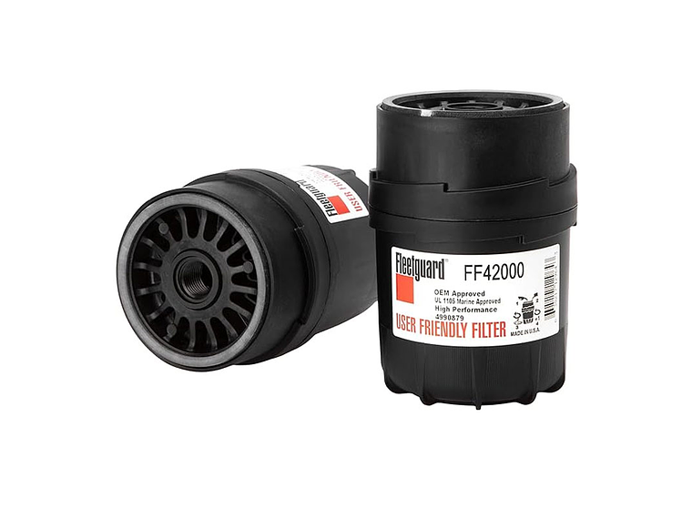 FILTRO  COMBUSTIBLE FLEETGUARD  FF42000  MOTOR CUMMINS.  1