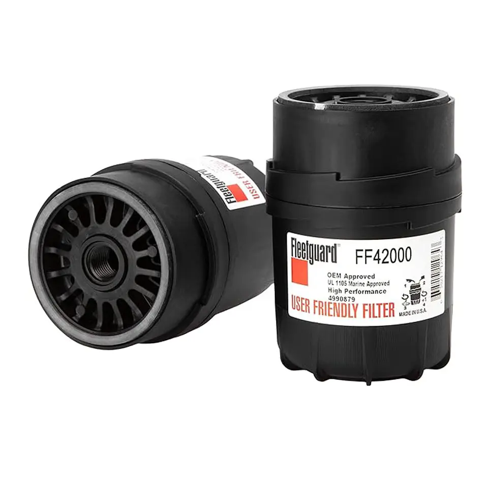FILTRO  COMBUSTIBLE FLEETGUARD  FF42000  MOTOR CUMMINS.  1