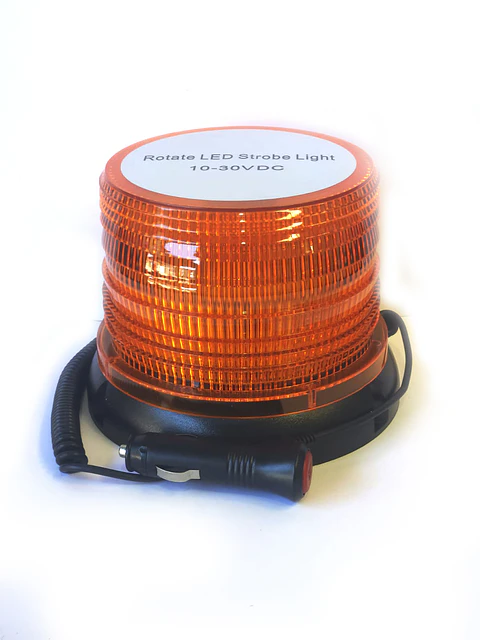 Baliza LED de Advertencia µmbar Giratoria