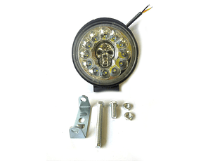 Faro de Trabajo LED Circular Gran Di metro 12 led 