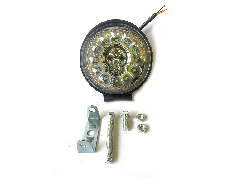 Faro de Trabajo LED Circular Gran Di metro 12 led  1